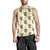 Tiki Smile Mask Print Pattern Men Tank Top