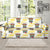 Tiki Smile Mask Print Pattern Sofa Slipcover-JORJUNE.COM