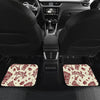 Tiki Tribal Mask Palm Tree Front and Back Car Floor Mats