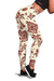 Tiki Tribal Mask Palm Tree Women Leggings