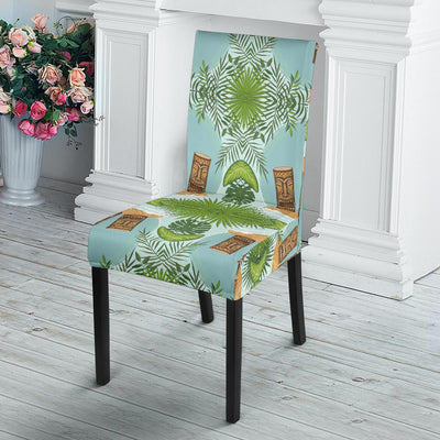 Tiki Wood Island Dining Chair Slipcover-JORJUNE.COM