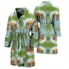 Tiki Wood Island Men Bath Robe