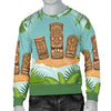 Tiki Wood Island Men Crewneck Sweatshirt