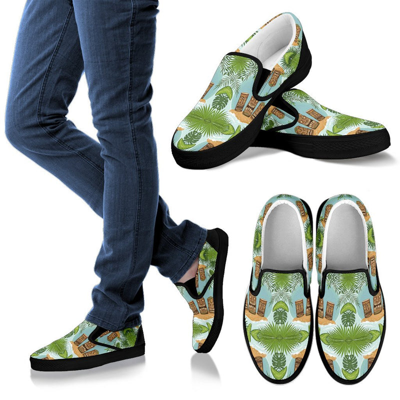 Tiki Wood Island Men Slip On Shoes