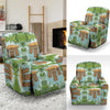 Tiki Wood Island Recliner Slipcover-JORJUNE.COM