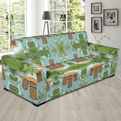 Tiki Wood Island Sofa Slipcover-JORJUNE.COM