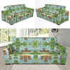 Tiki Wood Island Sofa Slipcover-JORJUNE.COM