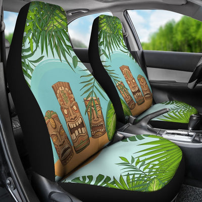Hawaiian Polynesian Tiki Universal Fit Car Seat Covers