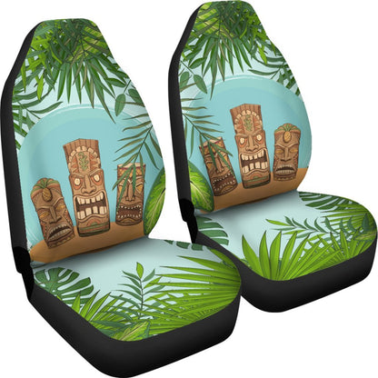 Hawaiian Polynesian Tiki Universal Fit Car Seat Covers