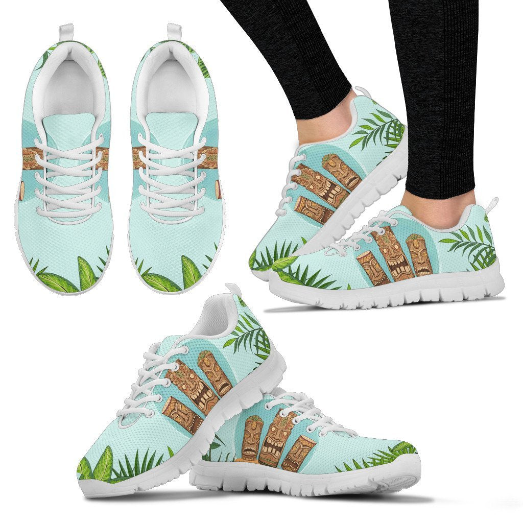 Hawaiian Polynesian Tiki Women Sneakers