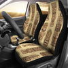 Totem Tiki Style Themed Design Universal Fit Car Seat Covers