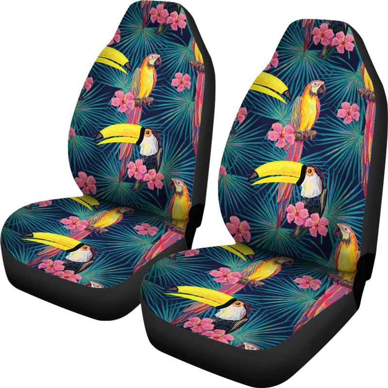 Toucan Parrot Design Universal Fit Car Seat Covers