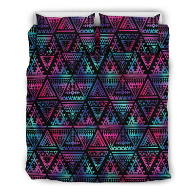 Tribal aztec Dark Multicolor Duvet Cover Bedding Set