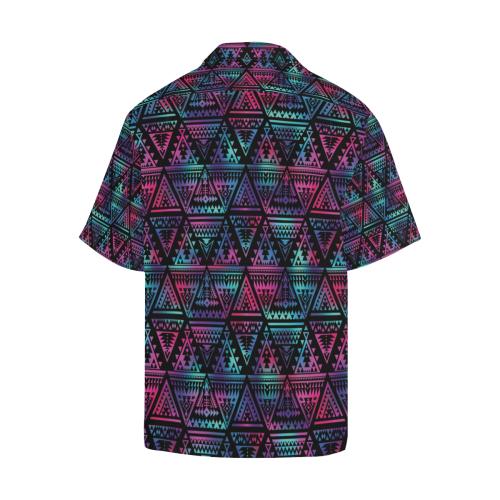 Tribal aztec Dark Multicolor Men Hawaiian Shirt