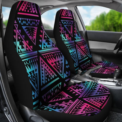 Tribal aztec Dark Multicolor Universal Fit Car Seat Covers
