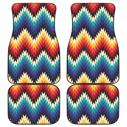 Tribal Aztec Front and Back Car Floor Mats
