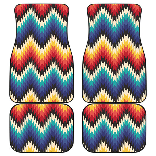 Tribal Aztec Front and Back Car Floor Mats