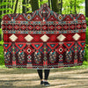 Tribal Aztec Indians native american Hooded Blanket-JORJUNE.COM