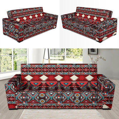 Tribal Aztec Indians native american Sofa Slipcover-JORJUNE.COM