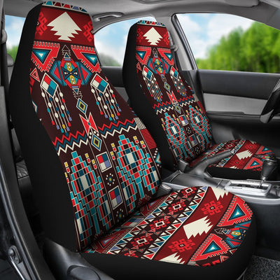 Tribal Aztec Indians native american Universal Fit Car Seat Covers