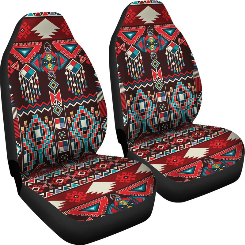 Tribal Skull Car Seat Covers