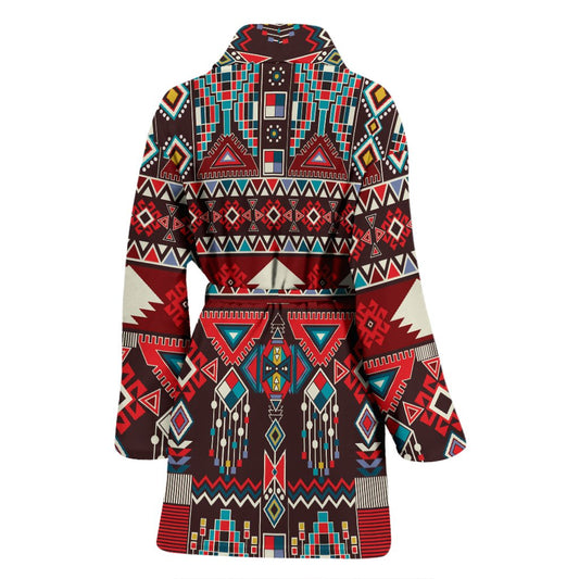 Tribal Aztec Indians native american Women Bath Robe