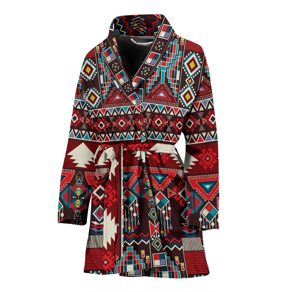 Authentic Aztec Robe Tribal Aztec Indians native american Women Bathrobe – JorJune