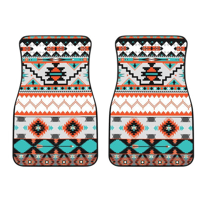 Tribal Aztec Indians pattern Car Floor Mats
