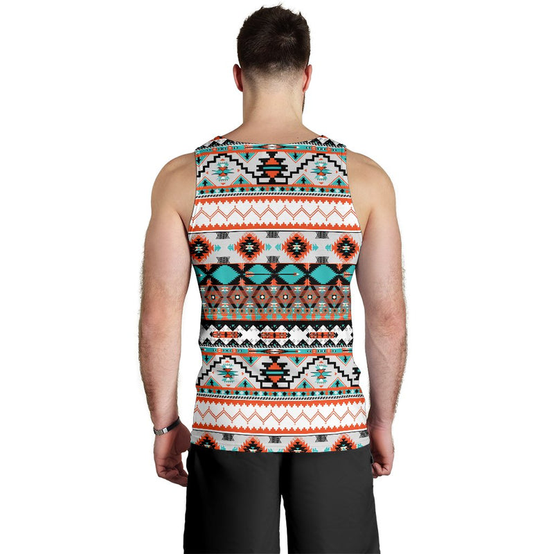 Tribal Aztec Indians pattern Men Tank Top