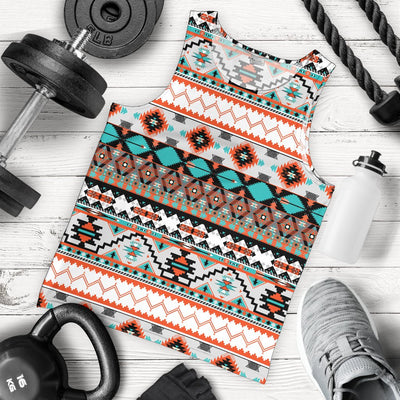 Tribal Aztec Indians pattern Men Tank Top