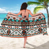 Tribal Aztec Indians Pattern Sarong Pareo Wrap