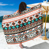 Tribal Aztec Indians Pattern Sarong Pareo Wrap