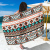 Tribal Aztec Indians pattern Beach Sarong Pareo Wrap