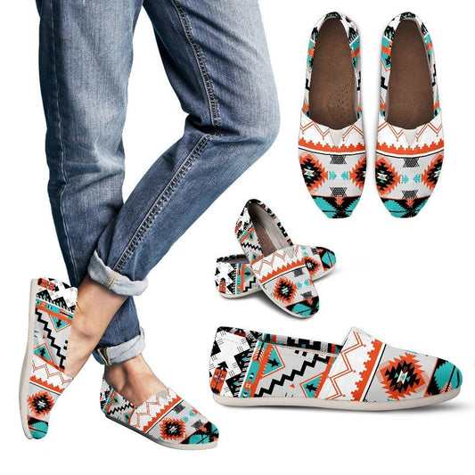 Tribal Aztec Indians pattern Women Casual Shoes-JorJune.com