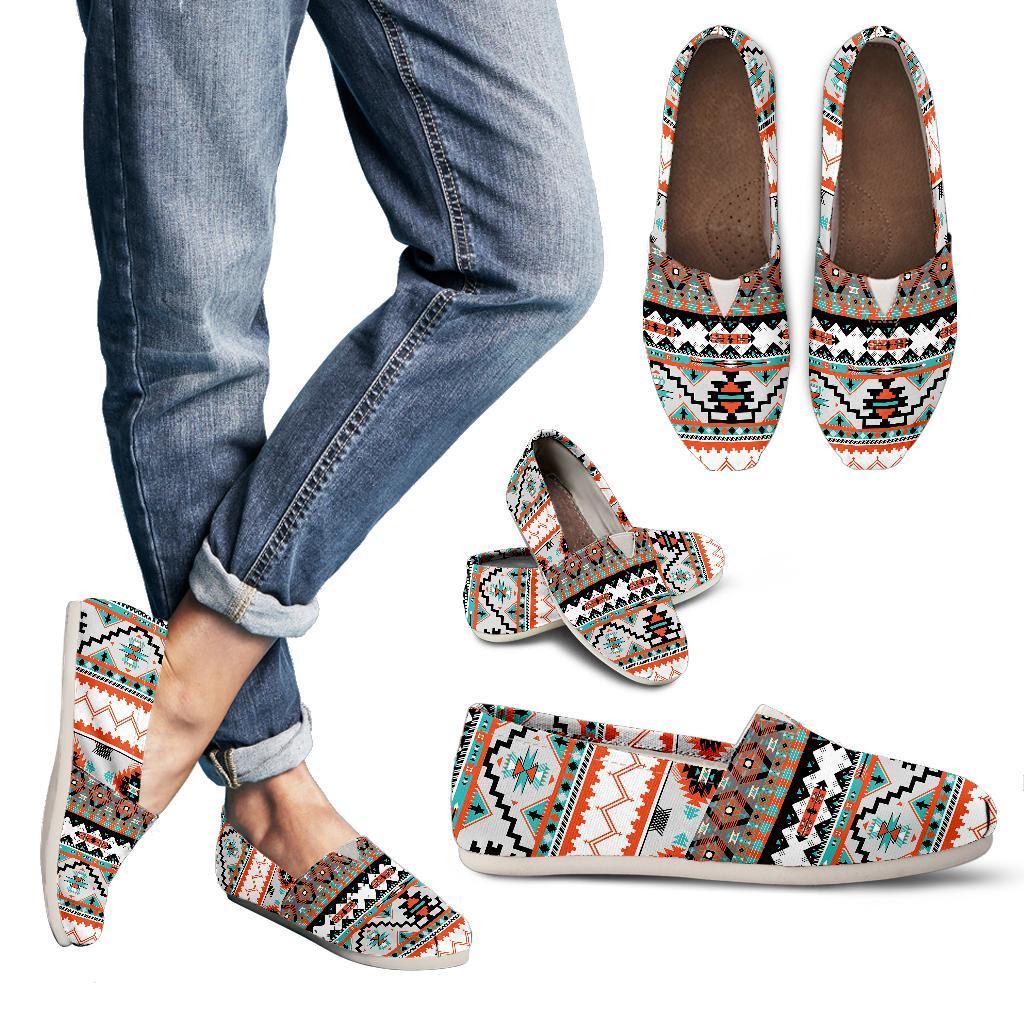 Tribal Aztec Indians pattern Women Casual Shoes-JorJune.com