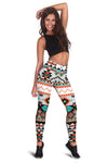 Tribal Aztec Indians Pattern Women Leggings