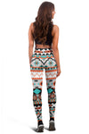 Tribal Aztec Indians Pattern Women Leggings