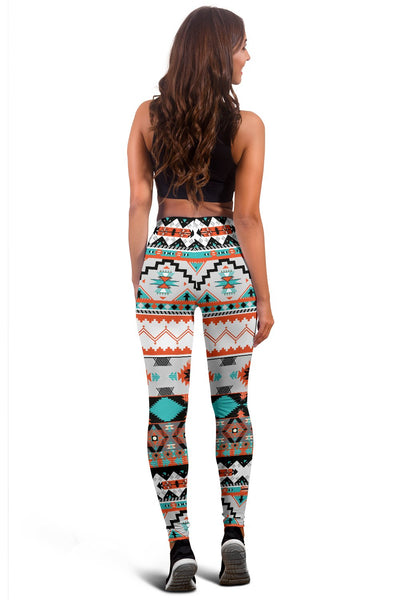 Tribal Aztec Indians Pattern Women Leggings