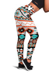 Tribal Aztec Indians Pattern Women Leggings