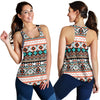 Tribal Aztec Indians pattern Women Racerback Tank Top