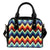 Tribal Aztec Leather Shoulder Handbag