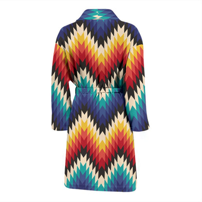 Tribal Aztec Men Bath Robe