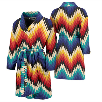 Tribal Aztec Men Bath Robe