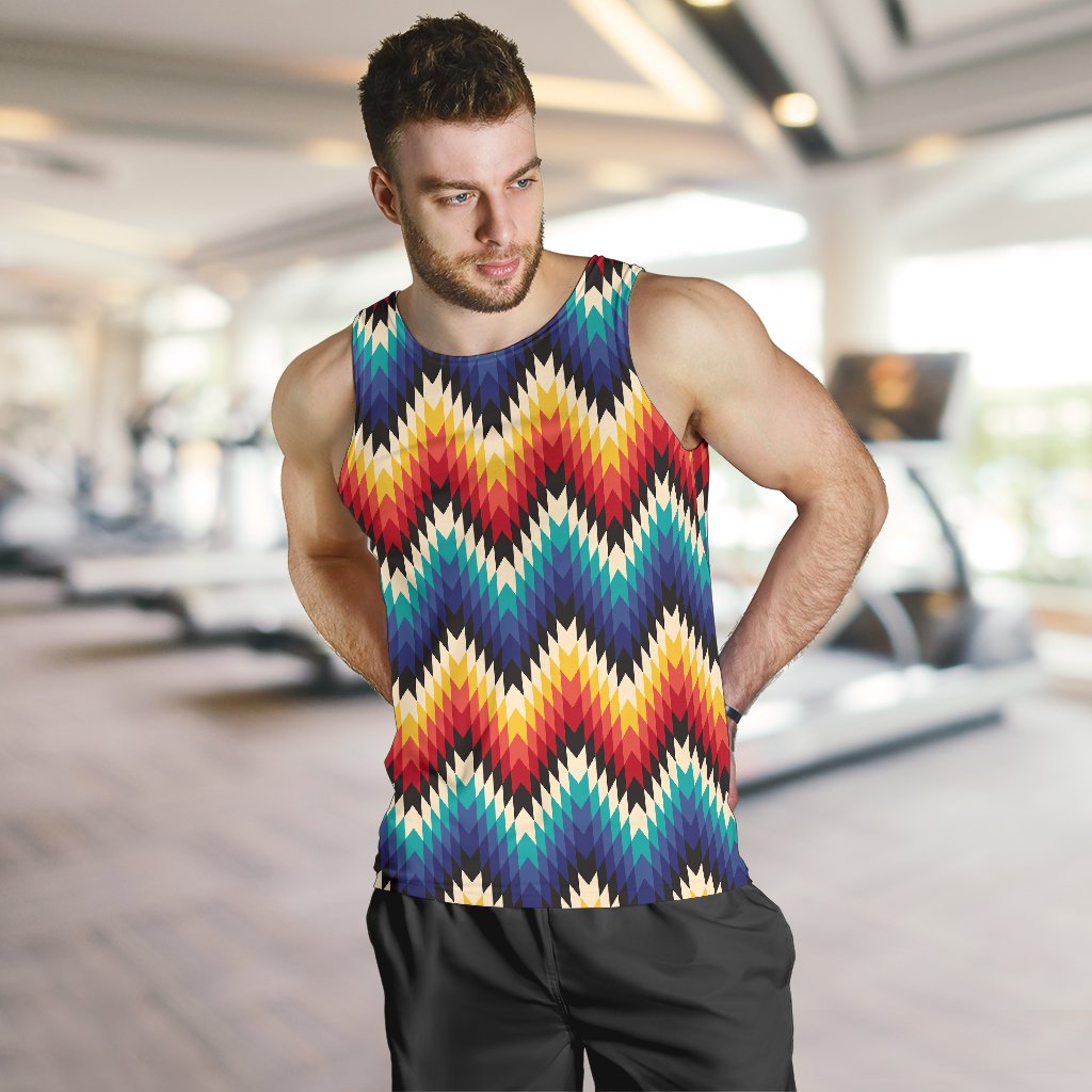 Tribal Aztec Men Tank Top
