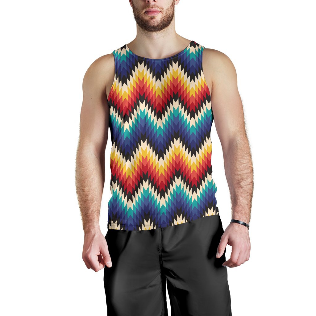 Tribal Aztec Men Tank Top