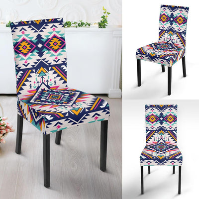 Tribal Aztec native american Dining Chair Slipcover-JORJUNE.COM