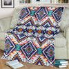 Tribal Aztec Native American Fleece Blanket