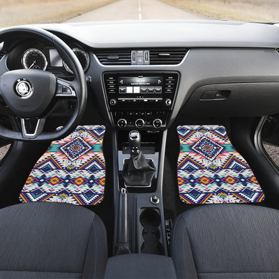 Tribal Aztec native american Front and Back Car Floor Mats