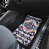 Tribal Aztec native american Front and Back Car Floor Mats