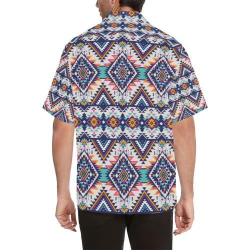 Tribal Aztec native american Men Hawaiian Shirt